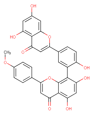 Podocarpusflavone A图片