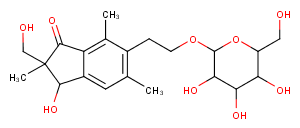 Epipterosin L 2'-O-glucoside图片