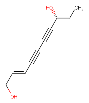 (R,E)-Deca-2-ene-4,6-diyne-1,8-diol图片
