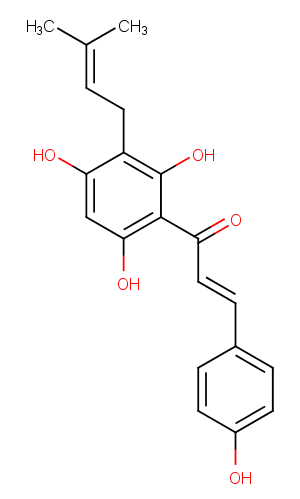 Desmethylxanthohumol图片