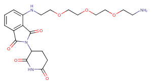 Pomalidomide-PEG3-C2-NH2图片