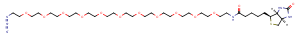 Biotin-PEG11-azide图片