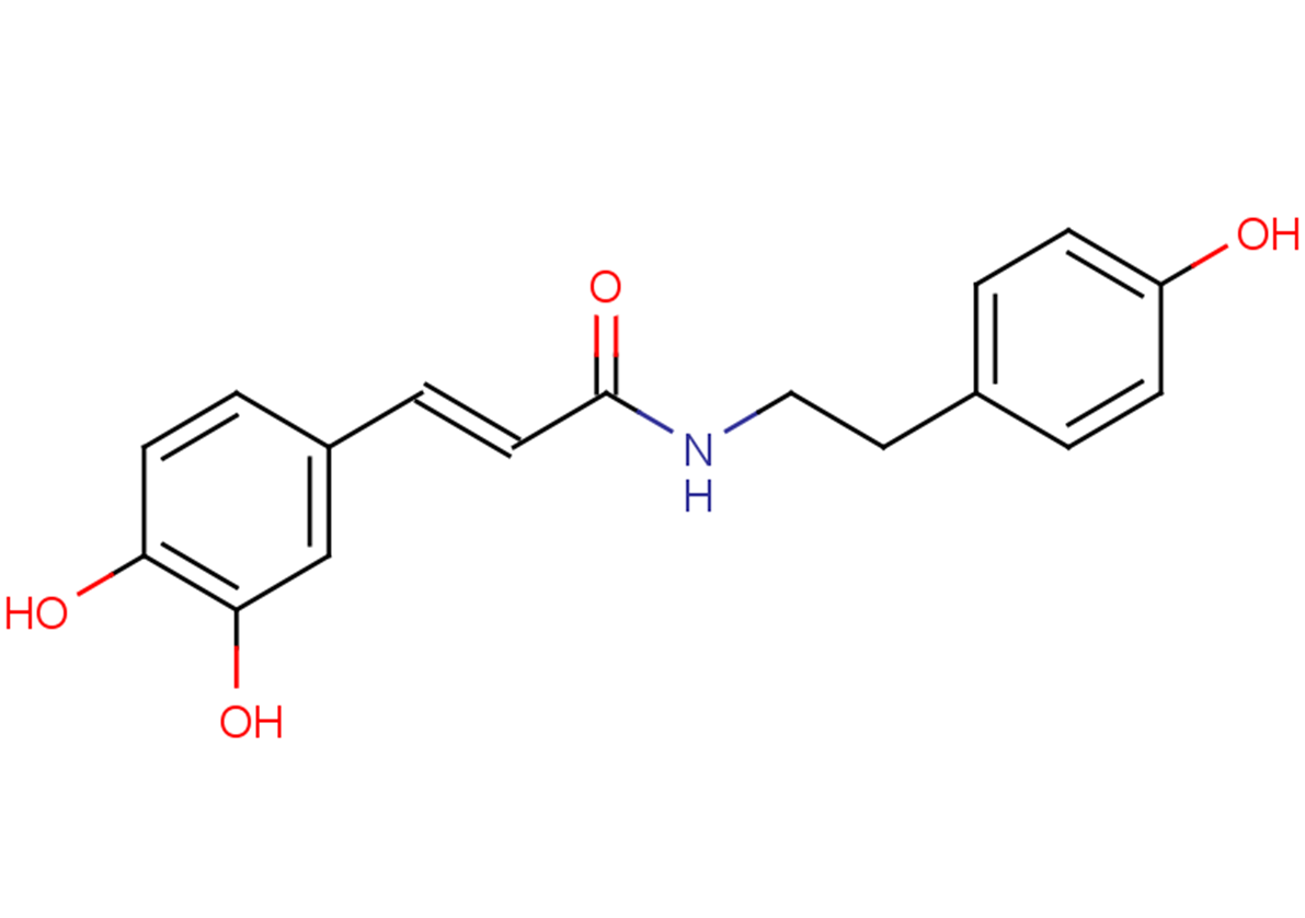 N-trans-caffeoyltyramine图片