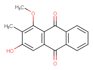 Rubiadin-1-methyl ether图片