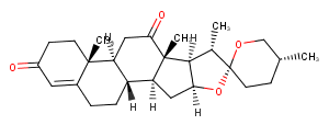(25R)-Spirost-4-ene-3,12-dione图片