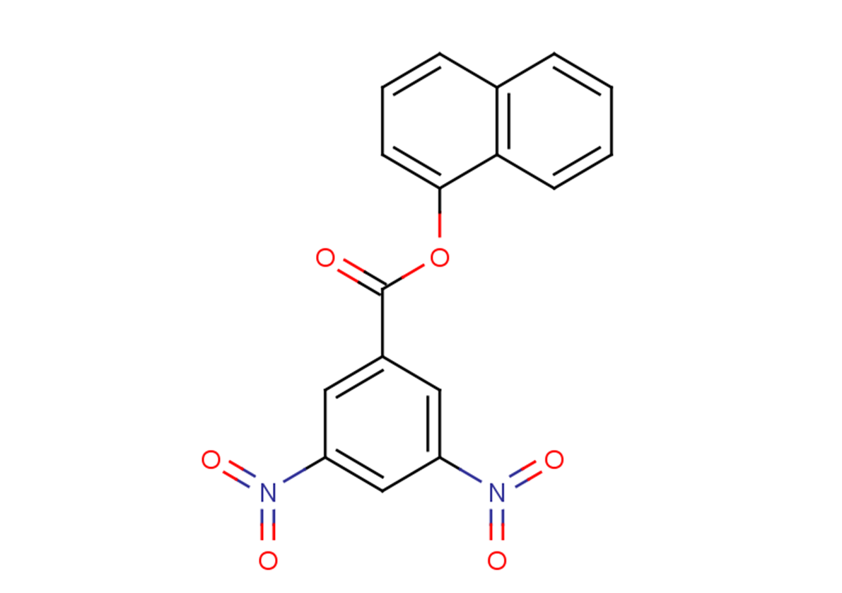 1-Naphthyl 3,5-dinitrobenzoate图片