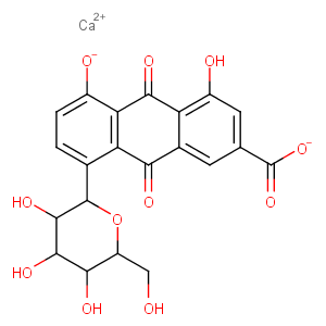 Rhein-8-glucoside calcium图片