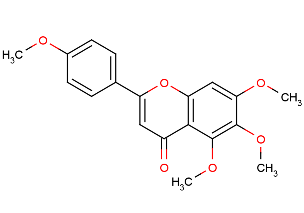 Scutellarein tetramethyl ether图片