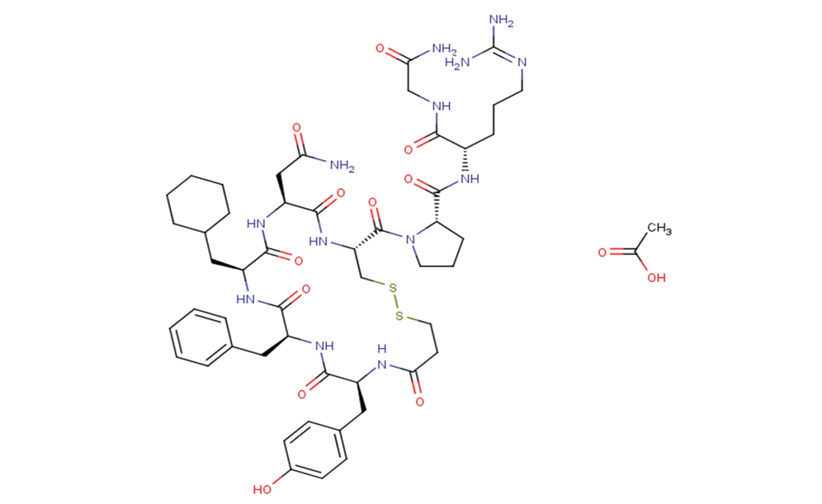 d[Cha4]-AVP acetate(500170-27-4 free base)图片