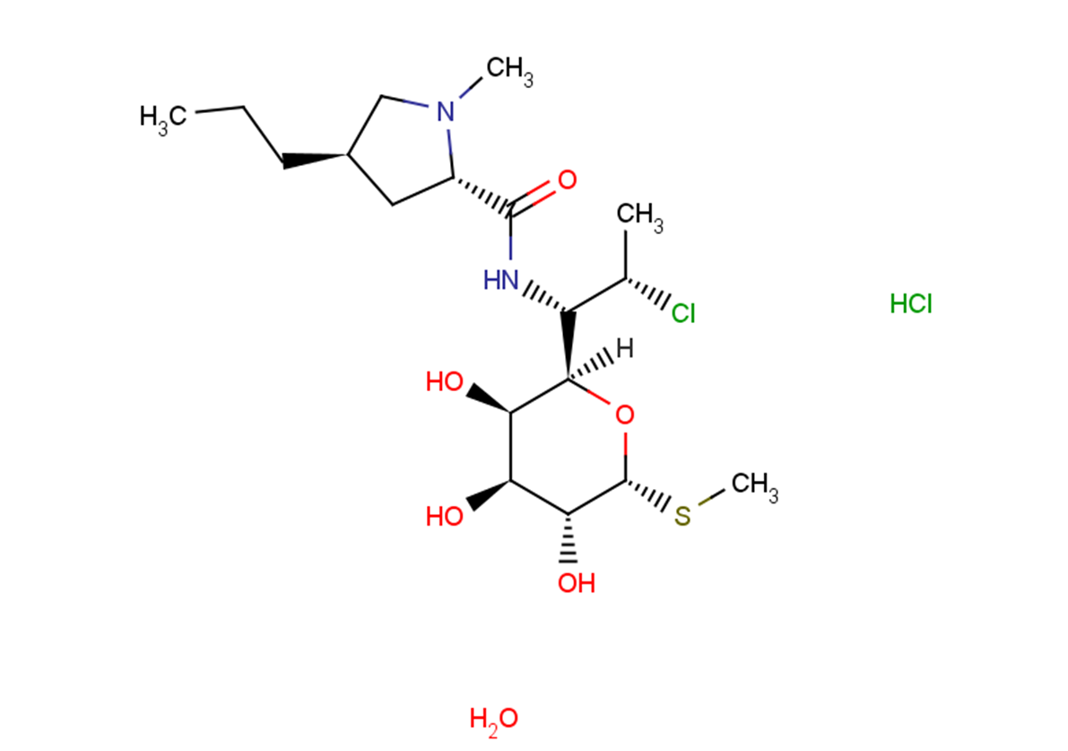 Clindamycin hydrochloride monohydrate图片
