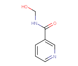 N-(Hydroxymethyl)nicotinamide图片