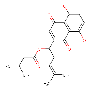 Isovalerylshikonin图片