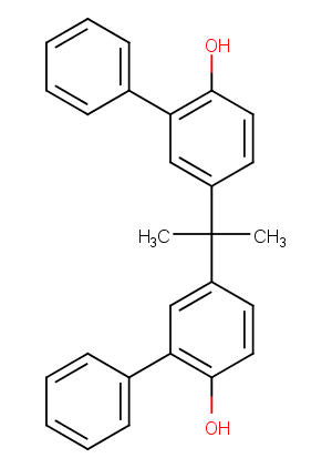 2,2-BIS(2-HYDROXY-5-BIPHENYLYL)PROPANE图片