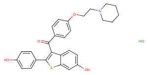 Raloxifene hydrochloride图片
