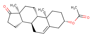 Dehydroisoandrosterone 3-acetate图片