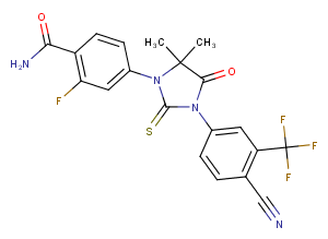 N-desmethyl Enzalutamide图片