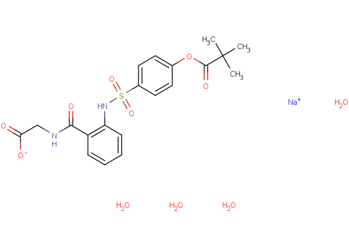 Sivelestat sodium tetrahydrate图片