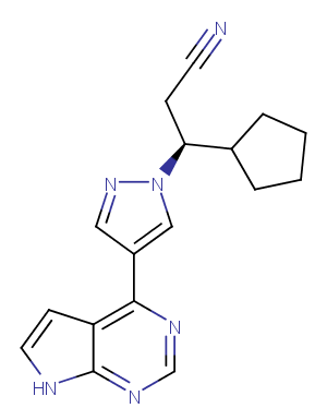 Ruxolitinib(S enantiomer)图片