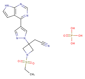 Baricitinib phosphate图片