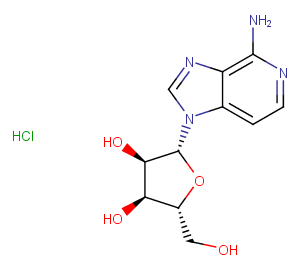 3-Deazaadenosine hydrochloride图片