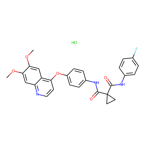 Cabozantinib hydrochloride图片