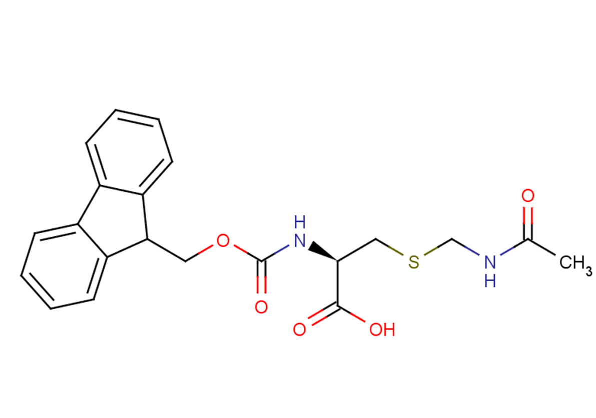 Fmoc-Cys(Acm)-OH图片