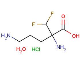 Eflornithine hydrochloride hydrate图片