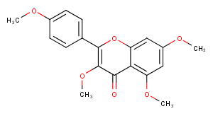 Tetramethylkaempferol图片