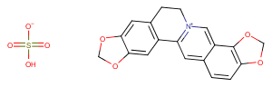 Coptisine Sulfate图片