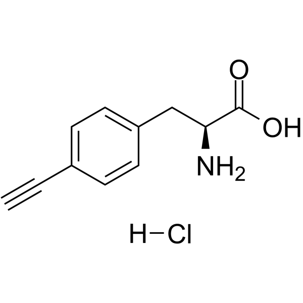 p-Ethynylphenylalanine hydrochloride图片