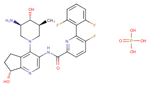 Uzansertib phosphate图片