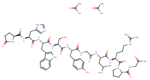 Gonadorelin Acetate(33515-09-2 free base)图片