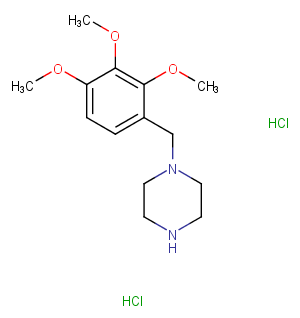 Trimetazidine dihydrochloride图片