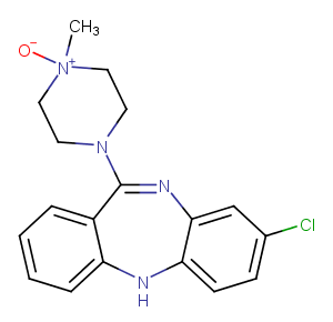 CLOZAPINE N-OXIDE图片