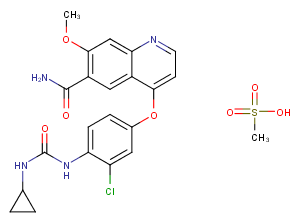 Lenvatinib mesylate图片