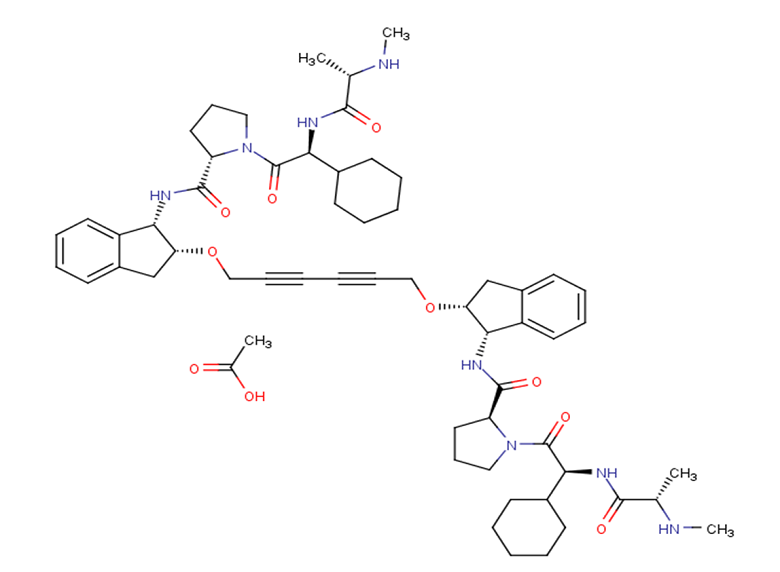 AZD5582 acetate(1258392-53-8 free base)图片