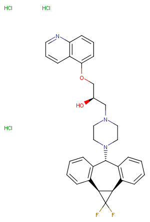 Zosuquidar trihydrochloride图片