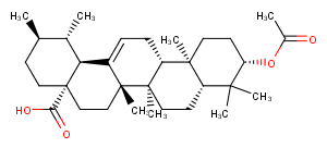 Ursolic acid acetate图片