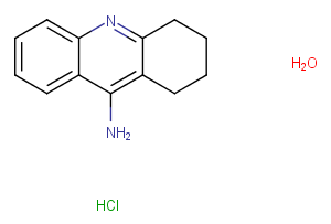 Tacrine hydrochloride(hydrate)图片