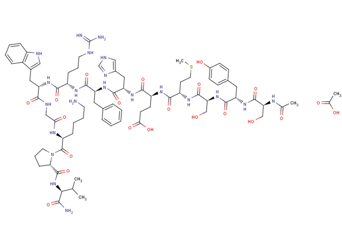 a-MSH,amide Acetate(581-05-5 free base)图片