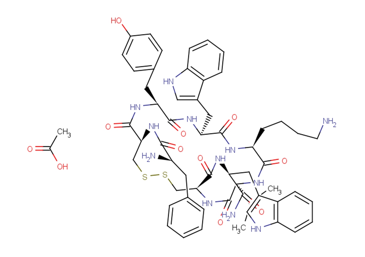 Vapreotide acetate图片