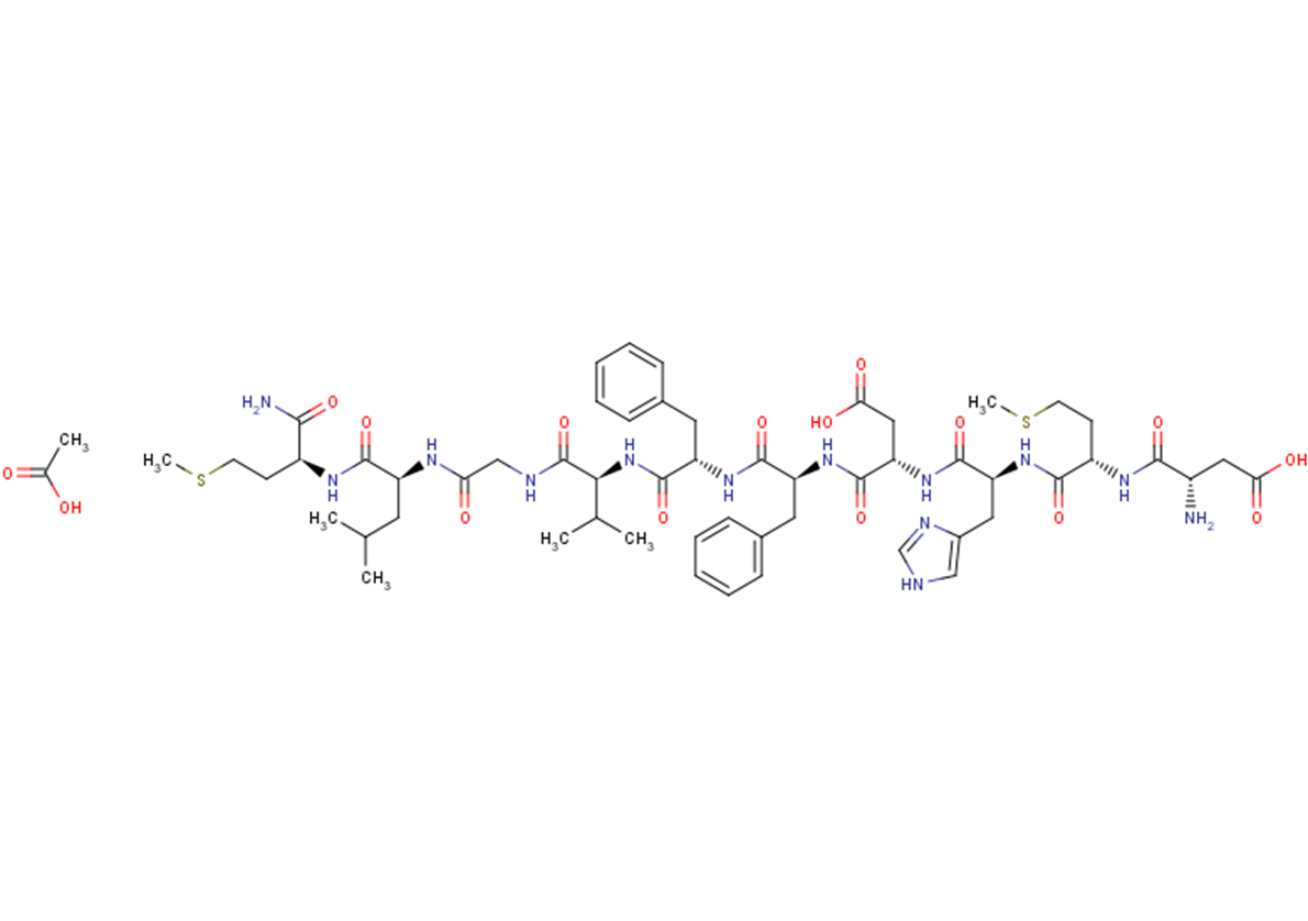 Neurokinin B acetate(86933-75-7 free base)图片