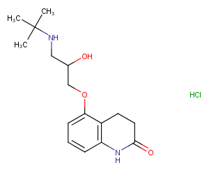 Carteolol hydrochloride图片