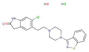 Ziprasidone hydrochloride monohydrate图片