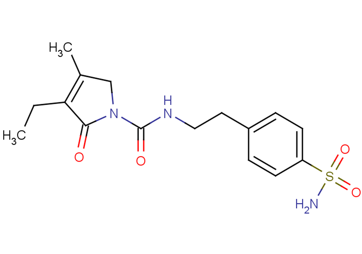 Glimepiride sulfonamide图片