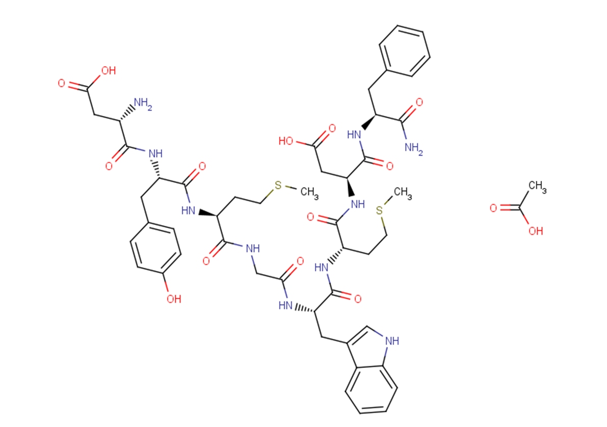 CCK Octapeptide,non-sulfated acetate图片