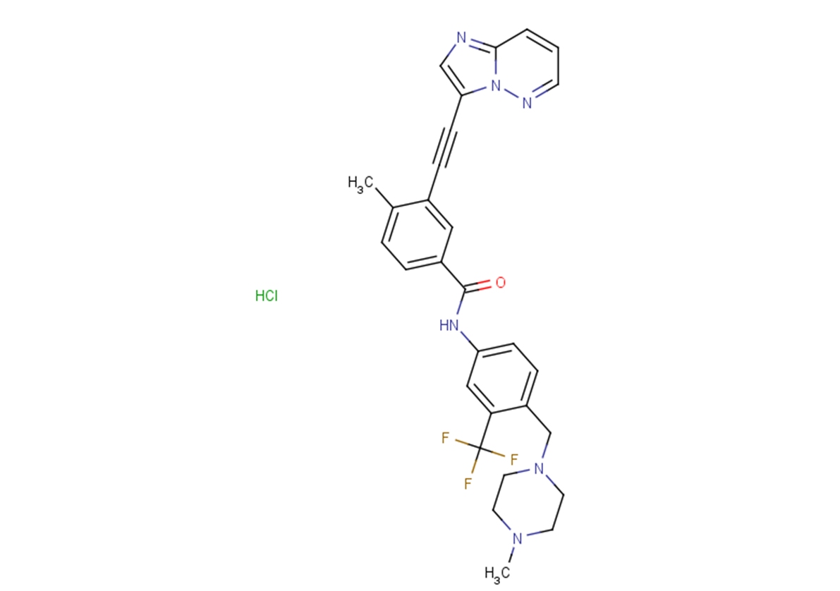 Ponatinib Hydrochloride图片