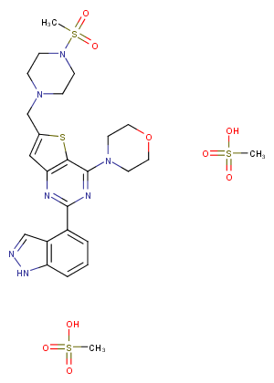 Pictilisib dimethanesulfonate图片