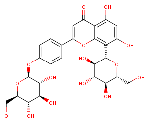 Vitexin 4'-glucoside图片