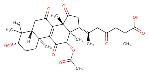 Ganoderic acid H图片